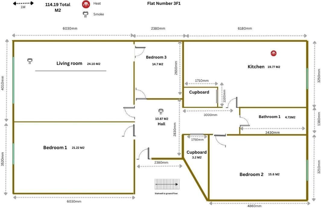3 Bed Overlooking Meadows Park EDI Exterior foto